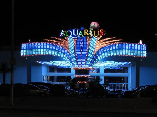 ID card being checked at a casino entrance